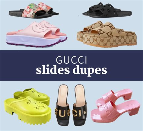 steve madden fake gucci slides|gucci slide dupe list.